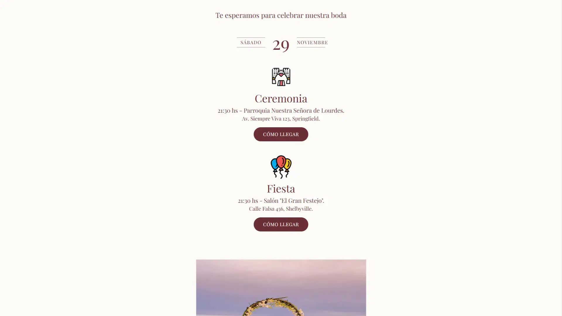 Invitación Roja — preview 2