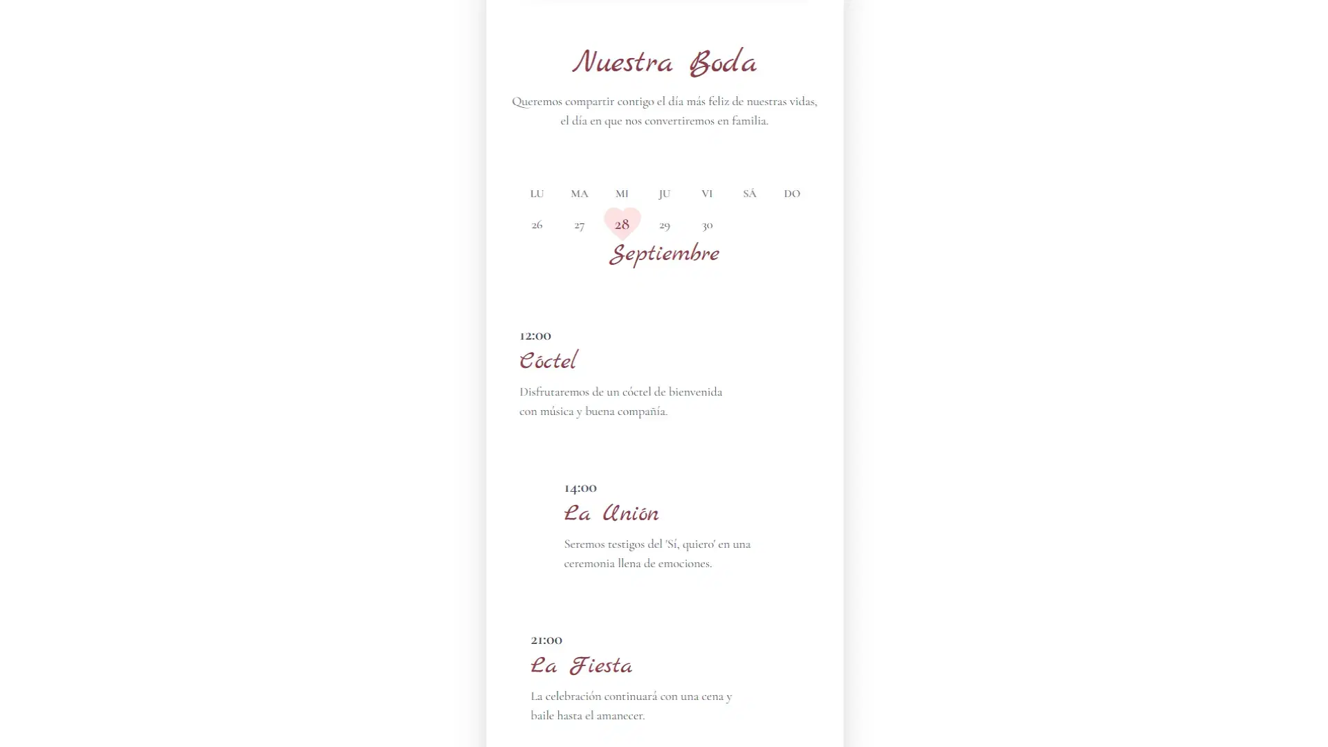 Nuestra Historia — preview 2