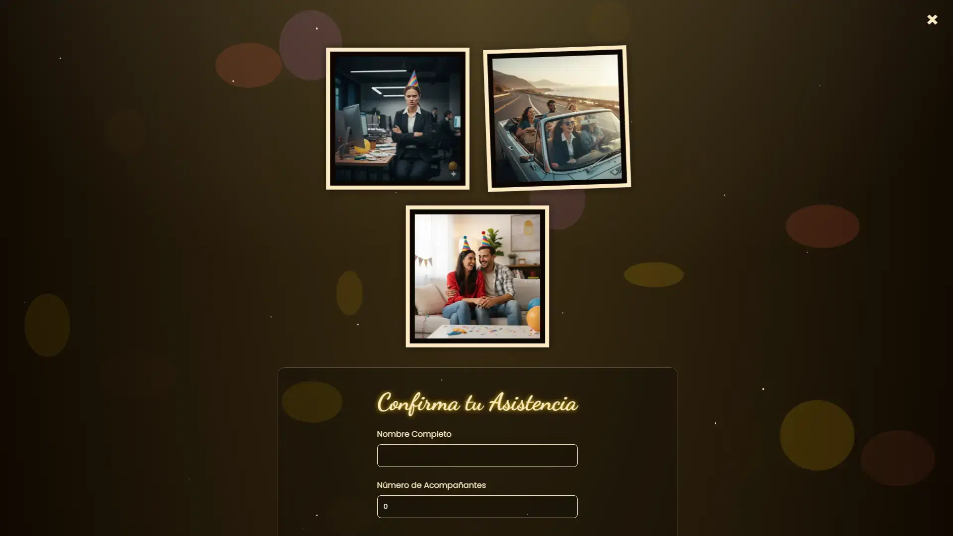 Cumple Champagne — preview 2