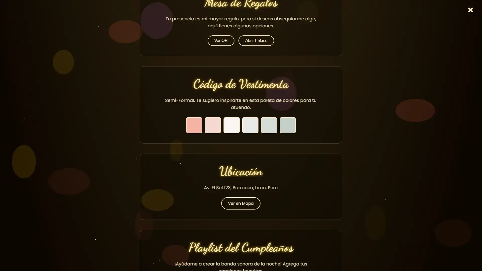 Cumple Champagne — preview 3